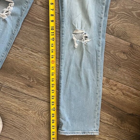 Madewell The Perfect Vintage Straight Leg Blue Denim Jeans Size 27 - Picture 14 of 15